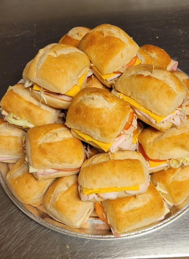 Catering platter from Leo's Bakery & Deli